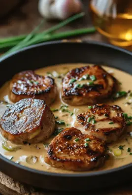 Schweinefilet in cremiger Sahnesauce Rezept