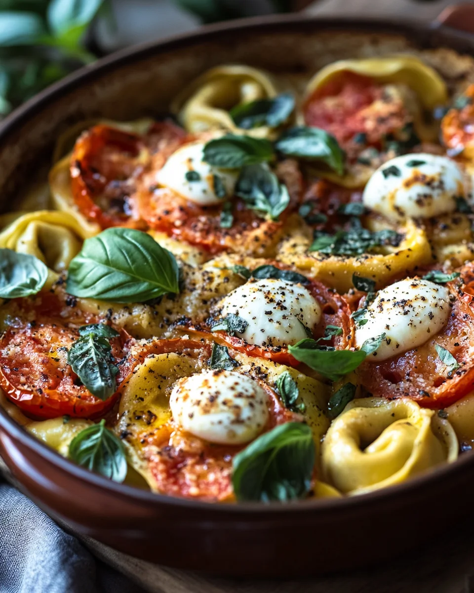 Tortelliniauflauf mit Tomate und Mozzarella 25 Tortelliniauflauf