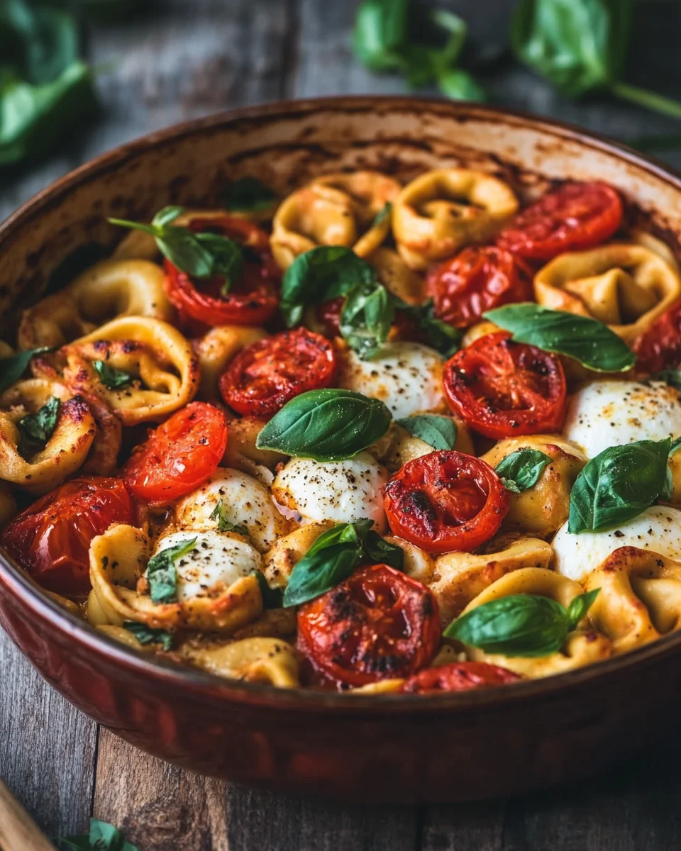 Tortelliniauflauf mit Tomate und Mozzarella 27 Tortelliniauflauf mit Tomate und Mozzarella
