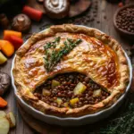 Wirsing-Pie mit Pilz-Linsen-Kartoffelf&uuml;llung